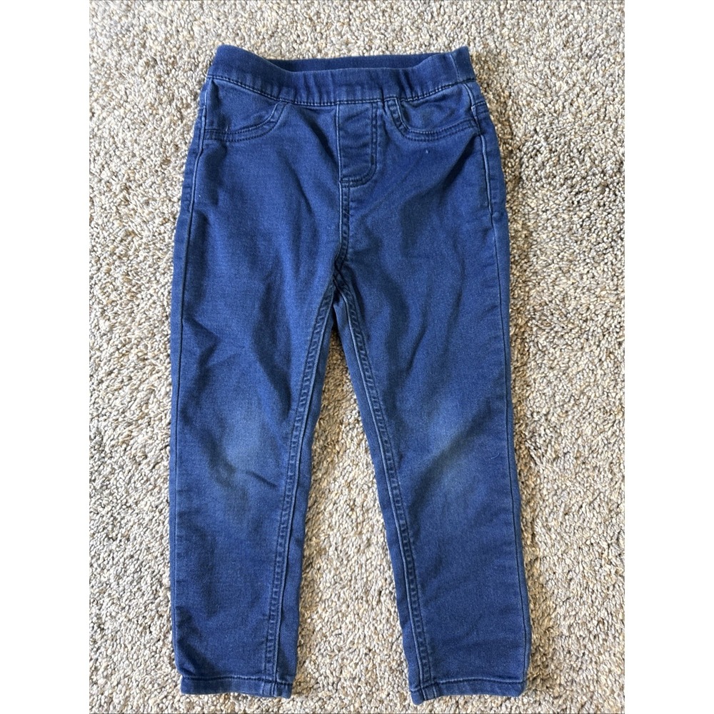 Pekkle Girls Pull On Pants Size 4T